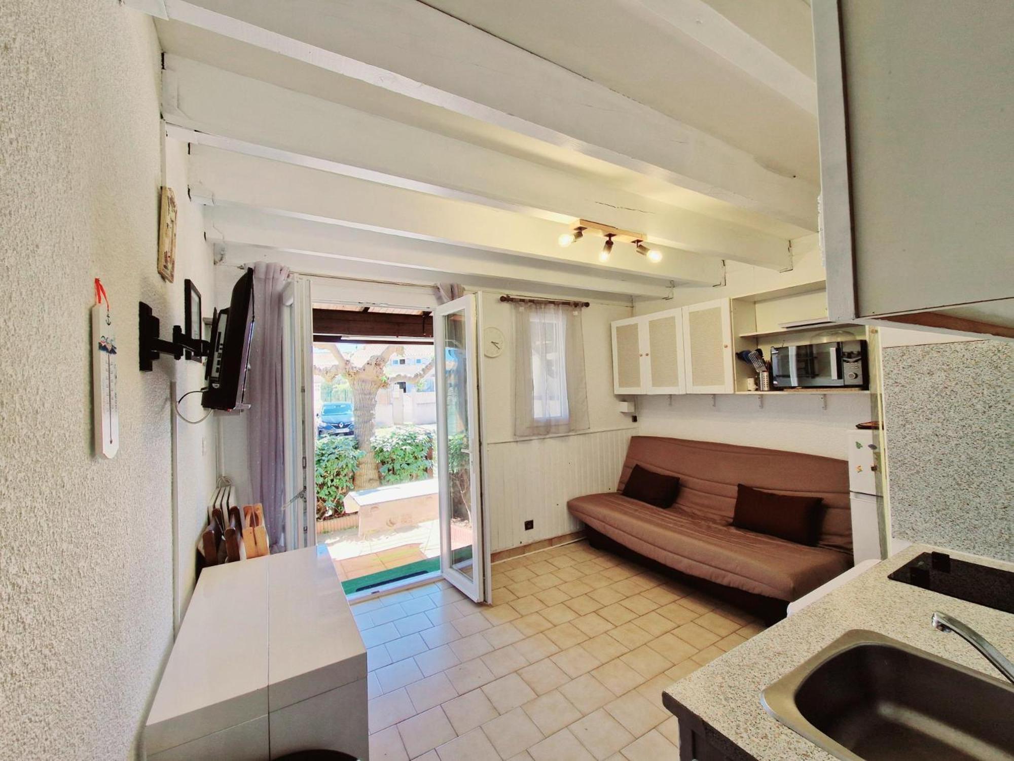 Villa T2 Cabine 500M De La Plage Portiragnes Exterior photo